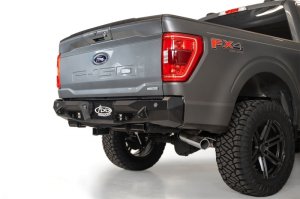 Ford F-150 Bumper - Rear - Addictive Desert Designs - Stealth Fighter - Hammer Black - `24-`27 Ford F-150 Bumper - Rear - Addictive Desert Designs - Stealth Fighter - Hammer Black - `24-`27